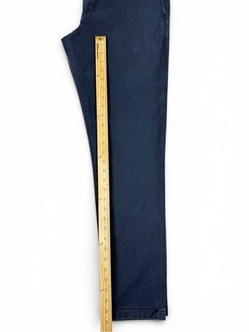 Banana Republic NWT Lived-In Skinny Chino Pants Navy Men’s 32x32 - Picture 5 of 11